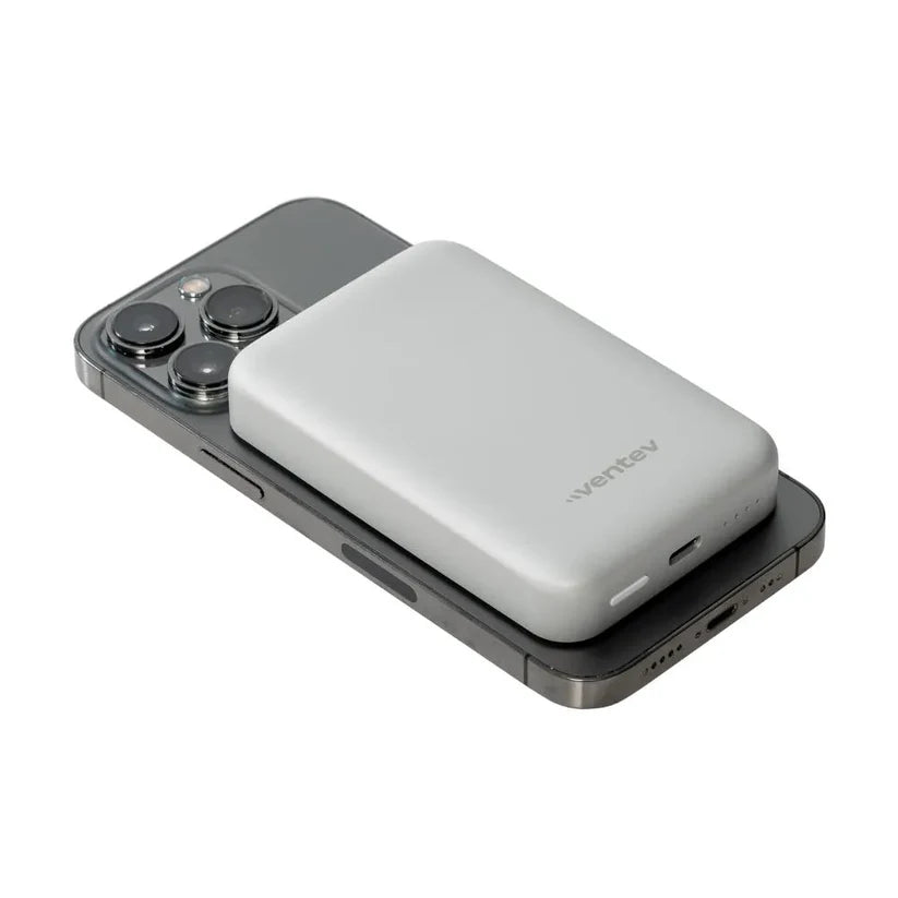 5000mAh Magnetic Wireless Power Bank – MagSafe-Style Portable Charger for iPhone, Fast Charging & Compact Design