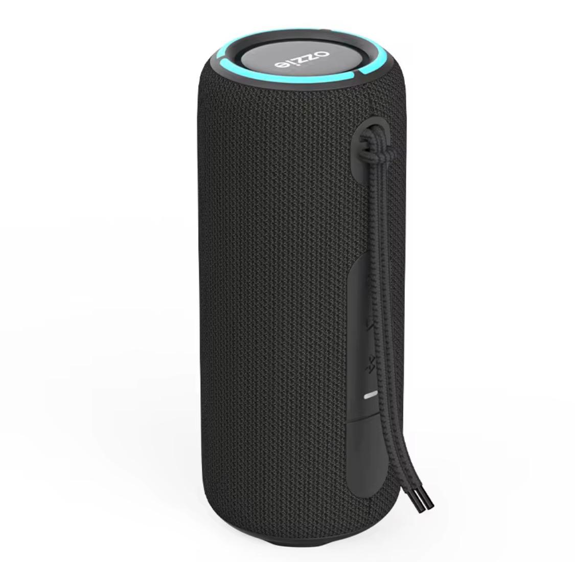 Portable Bluetooth Speaker with Strap – Black