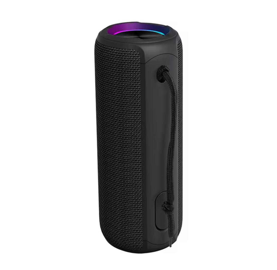 Portable Outdoor Bluetooth Speaker with TF & USB Playback, TWS Pairing, IPX7 Waterproof, RGB LED Flashlight, Wireless Stereo Sound