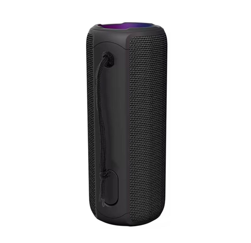 Portable Outdoor Bluetooth Speaker with TF & USB Playback, TWS Pairing, IPX7 Waterproof, RGB LED Flashlight, Wireless Stereo Sound
