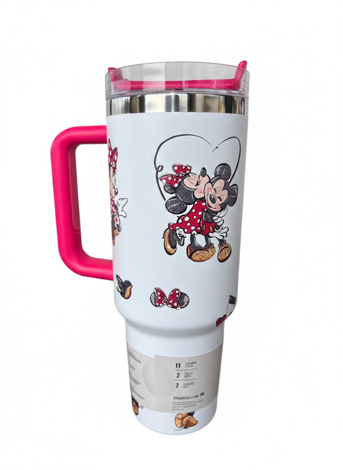 20oz Kids Insulated Tumbler with Straw – Stainless Steel Cup with Lid, Character Design